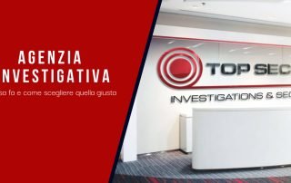 Cosa fa un'agenzia investigativa
